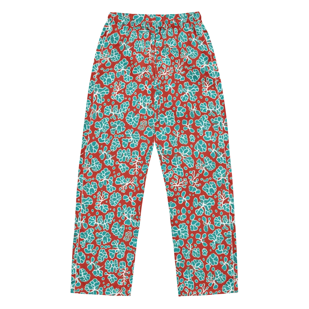 Vermilion Reef on Women's Pajama Pants — Front