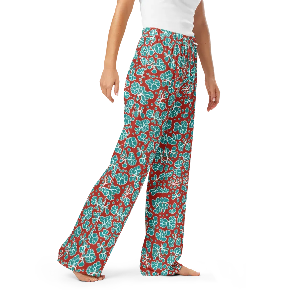 Vermilion Reef on Women's Pajama Pants — Right Front