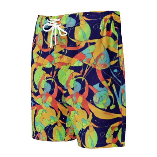 Solar Fronds on a Men's Board Shorts