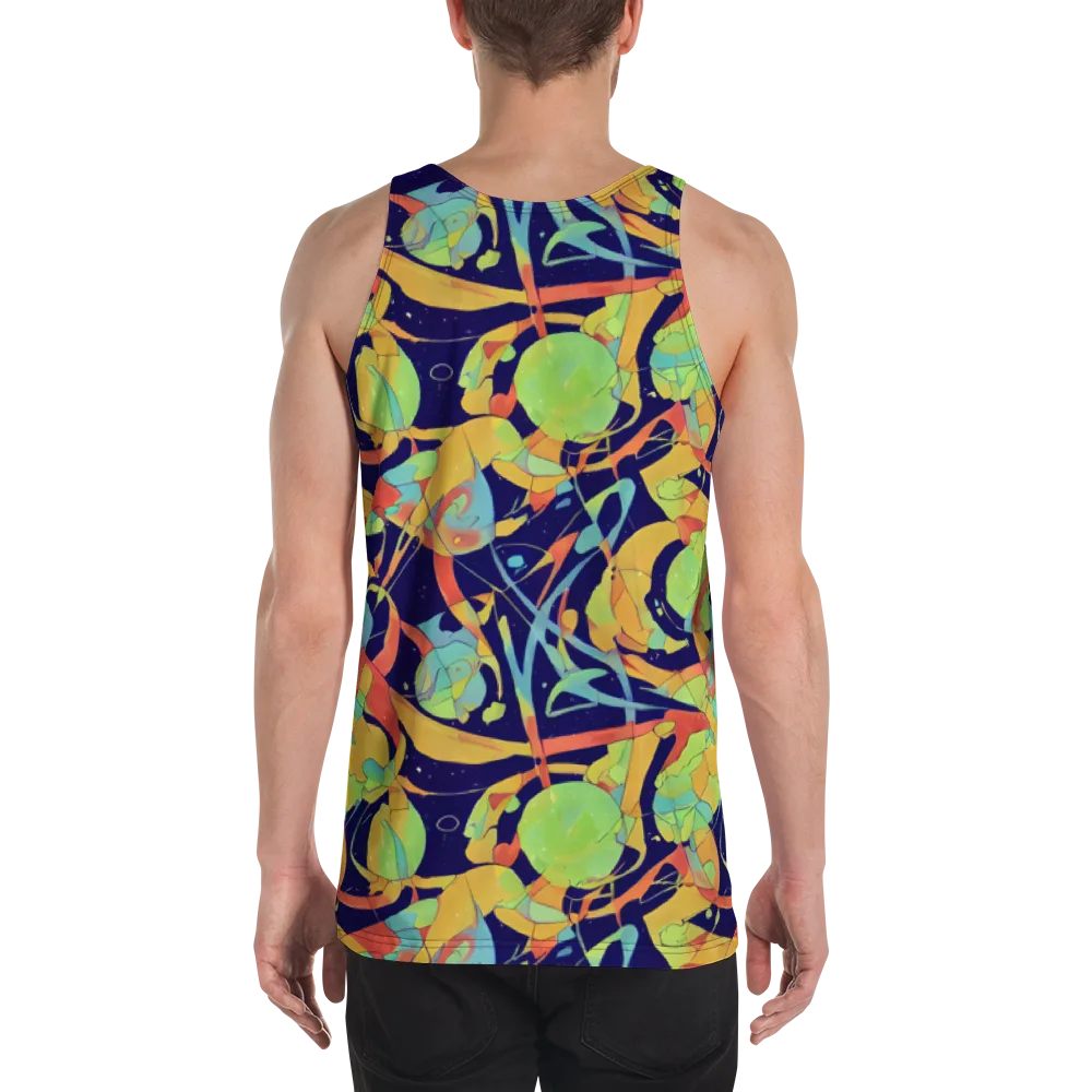 Solar Fronds on Men's Tank Top — Back
