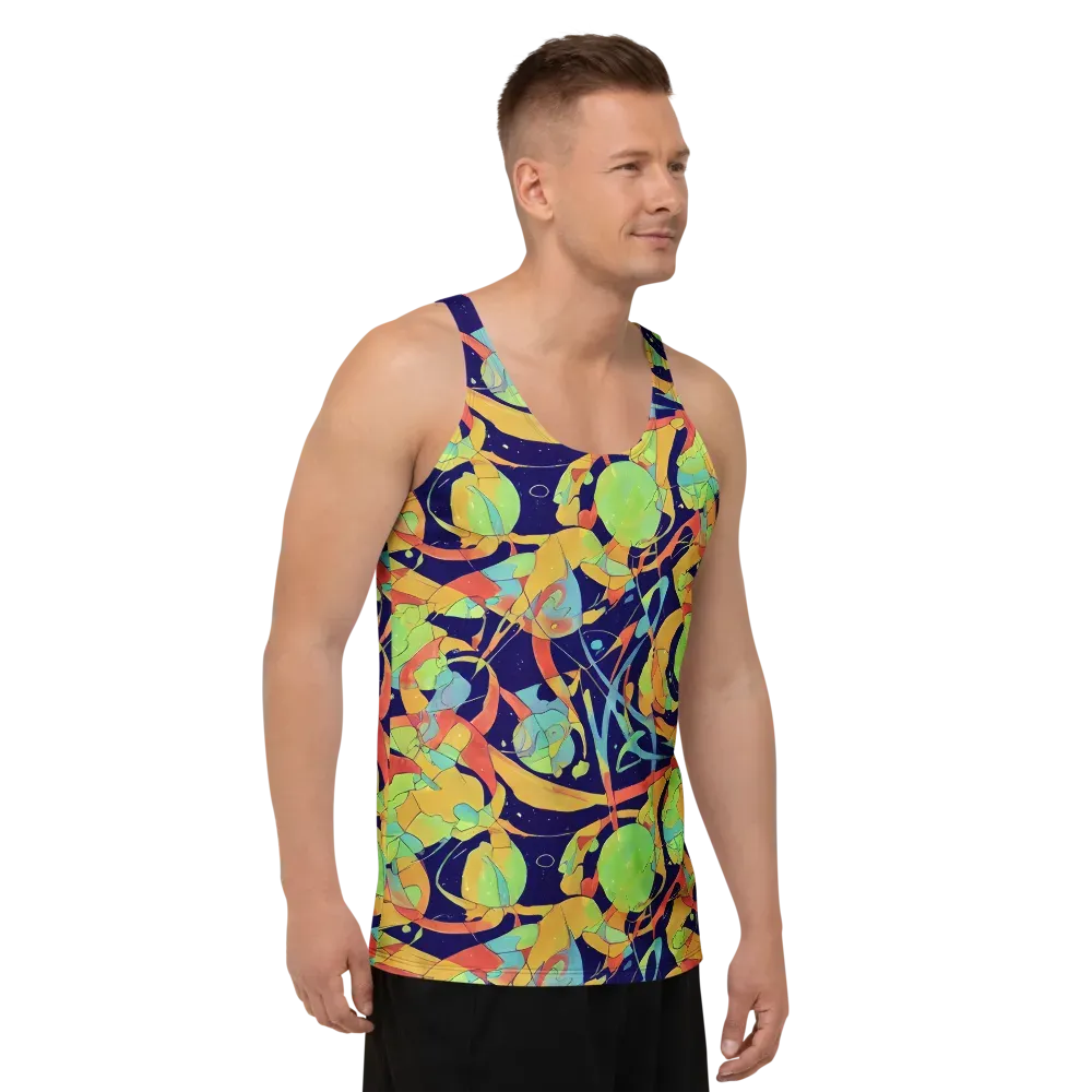 Solar Fronds on Men's Tank Top — Right Front
