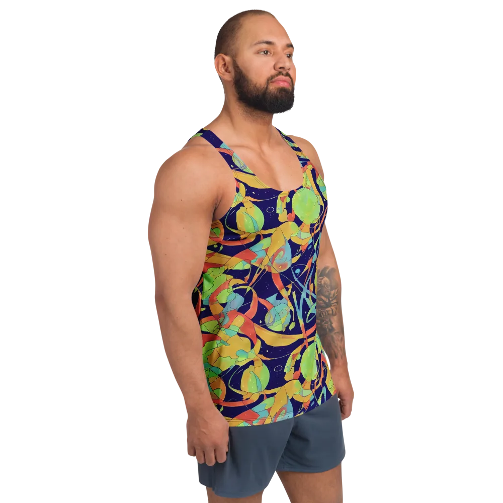 Solar Fronds on Men's Tank Top — Right Front