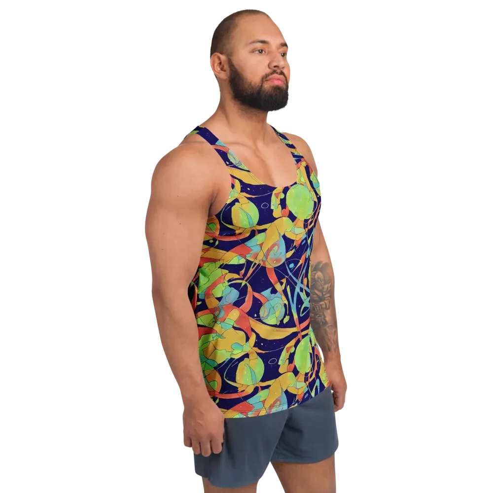 Solar Fronds on Men's Tank Top — Right Front