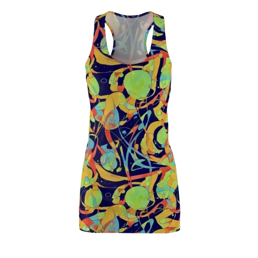 Solar Fronds on a Racerback Dress