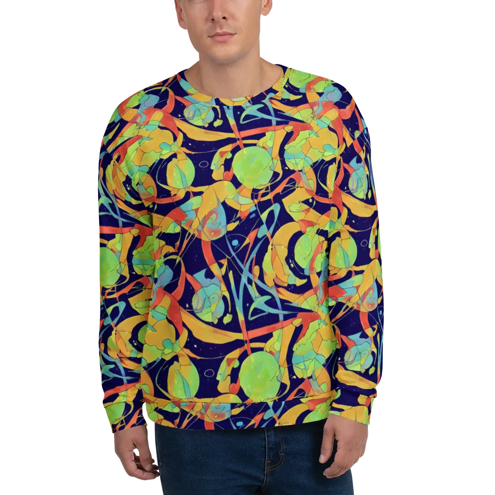 Solar Fronds on Sweatshirt — Front