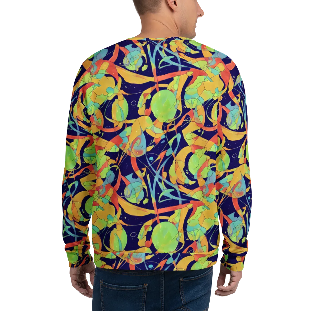 Solar Fronds on Sweatshirt — Back