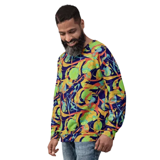 Solar Fronds on a Sweatshirt