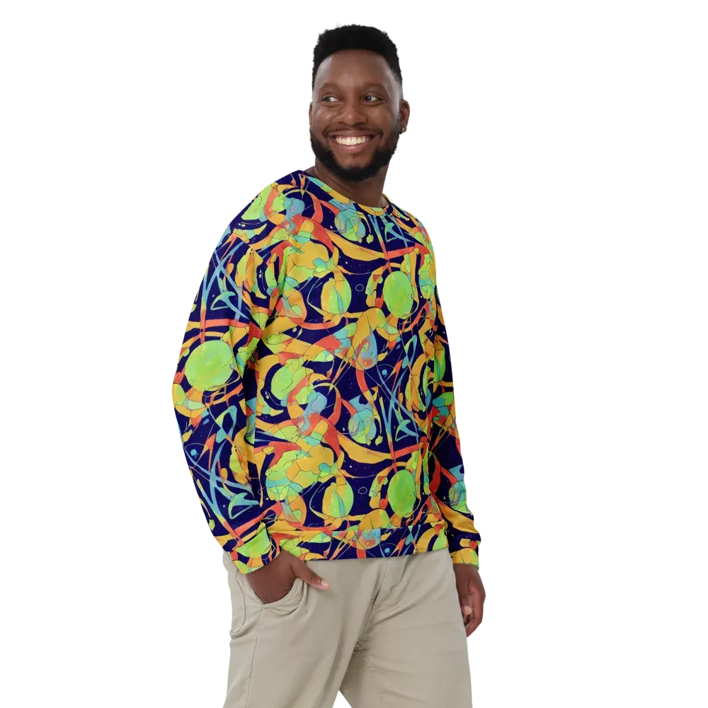 Solar Fronds on Sweatshirt — Front