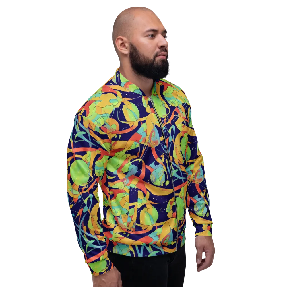 Solar Fronds on Bomber Jacket — Right