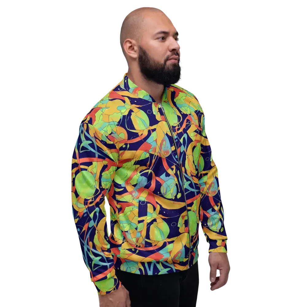 Solar Fronds on Bomber Jacket — Right