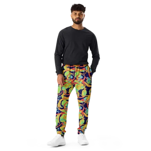 Solar Fronds on a Men's Joggers