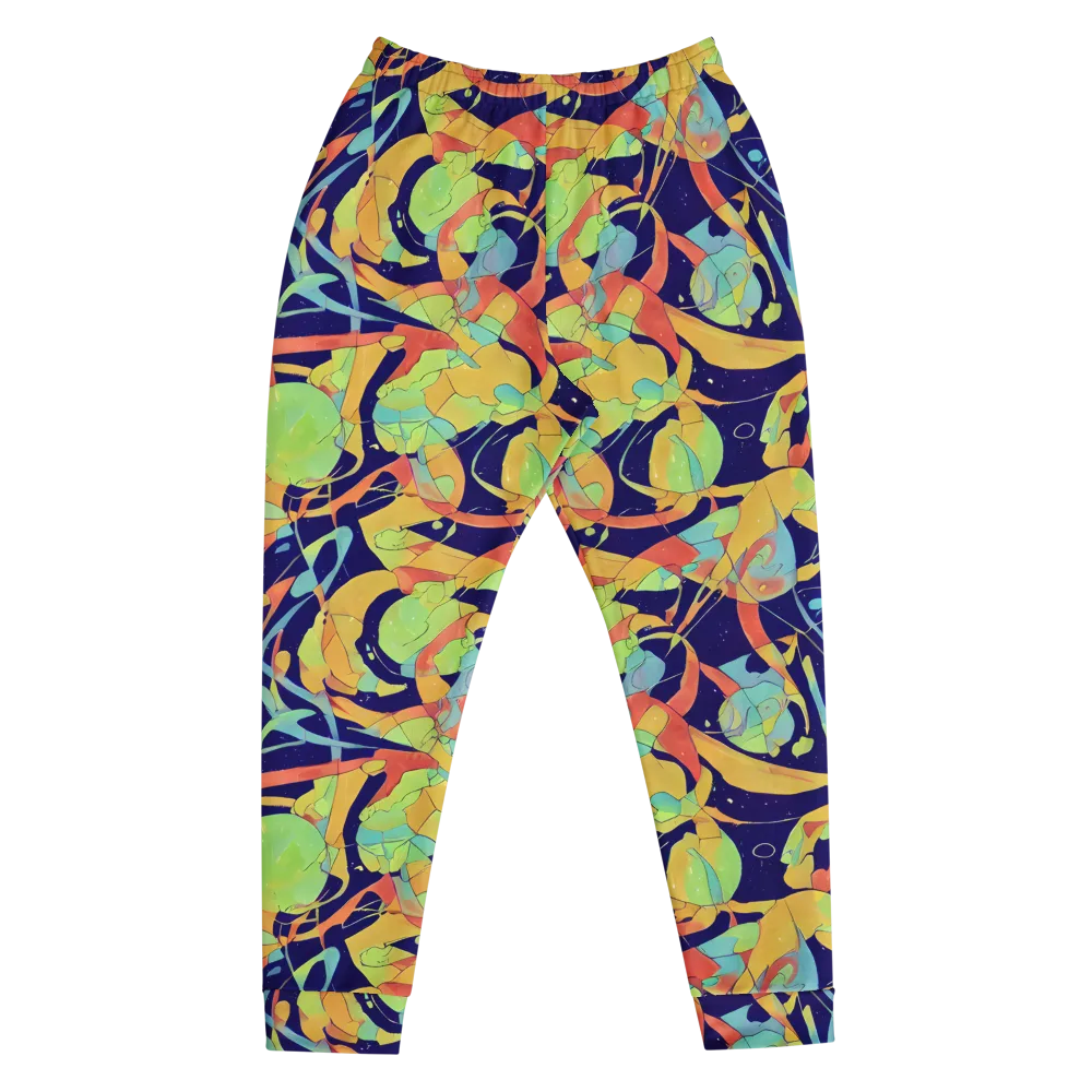 Solar Fronds on Men's Joggers — Front