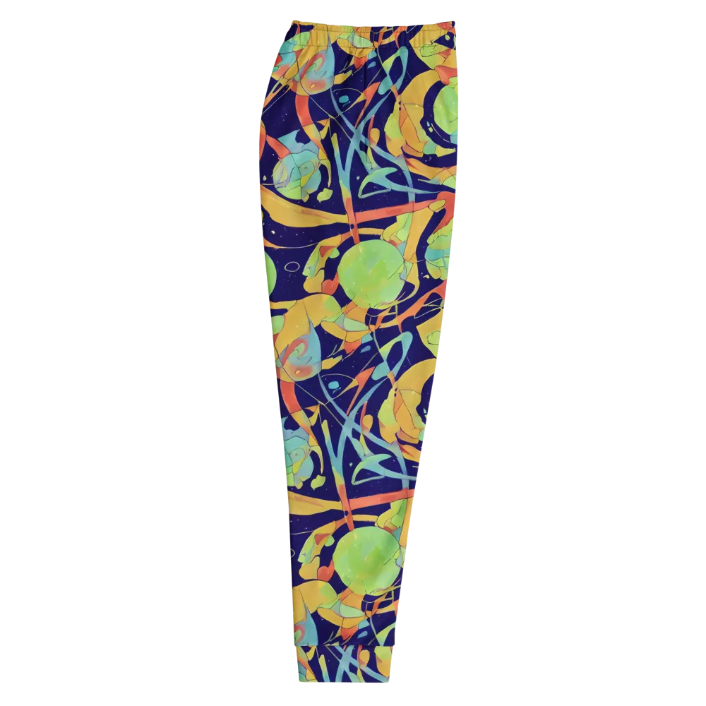Solar Fronds on Men's Joggers — Right