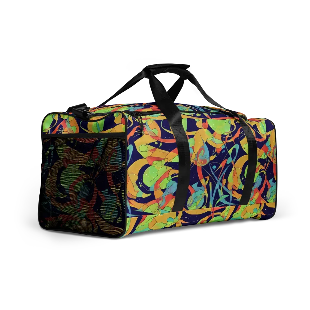 Solar Fronds on Duffle Bag — Right Front