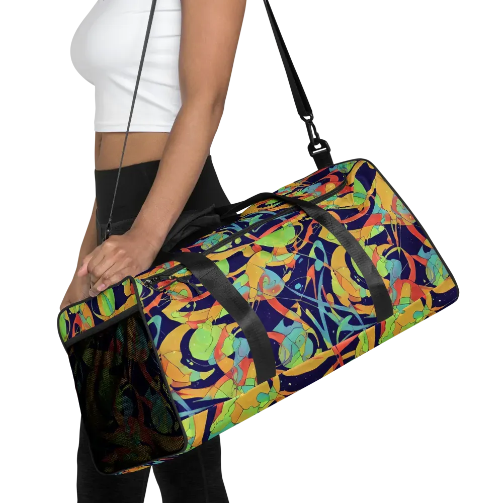 Solar Fronds on Duffle Bag — Front