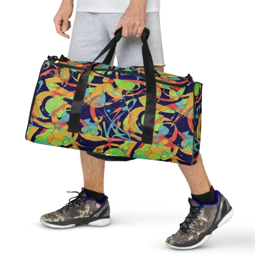 Solar Fronds on a Duffle Bag