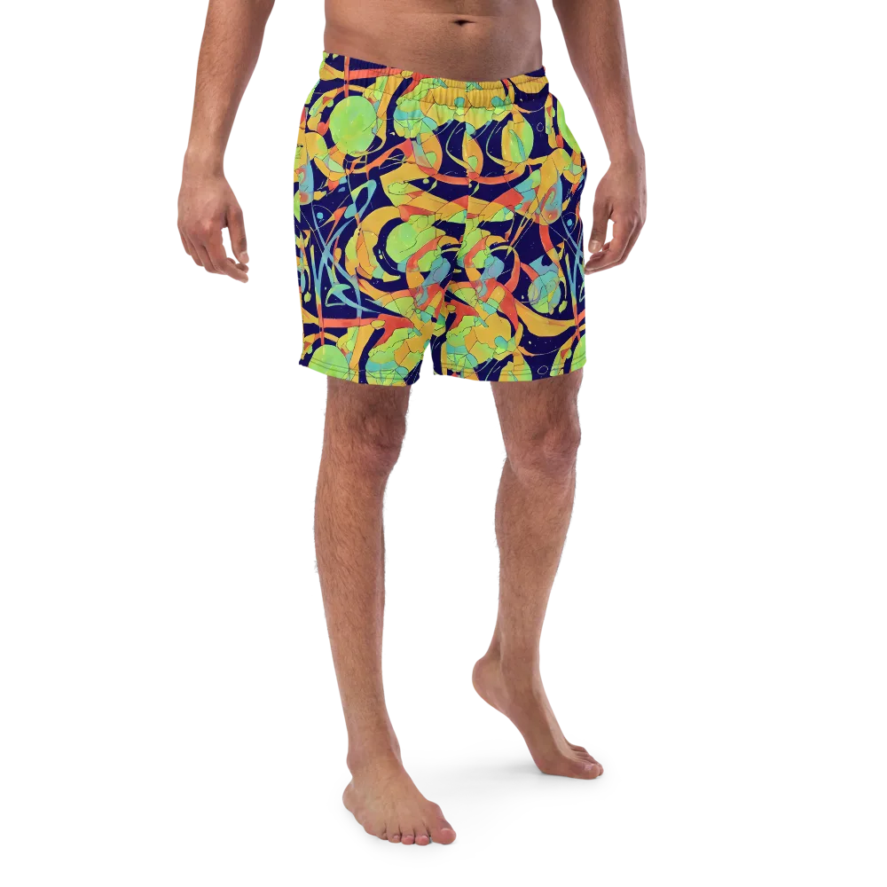Solar Fronds on Swim Trunks — Front