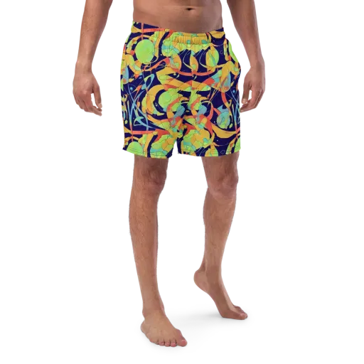 Solar Fronds on a Swim Trunks