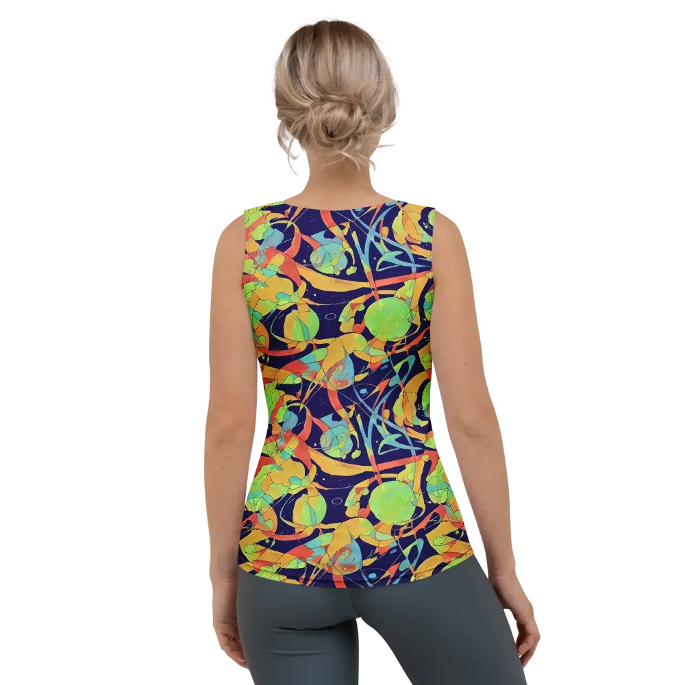 Solar Fronds on Women's Tank Top — Back