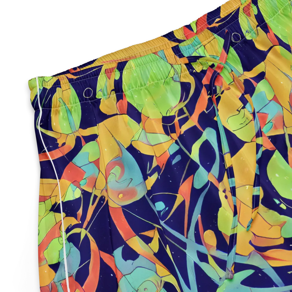 Solar Fronds on Women's Pajama Shorts — Product details