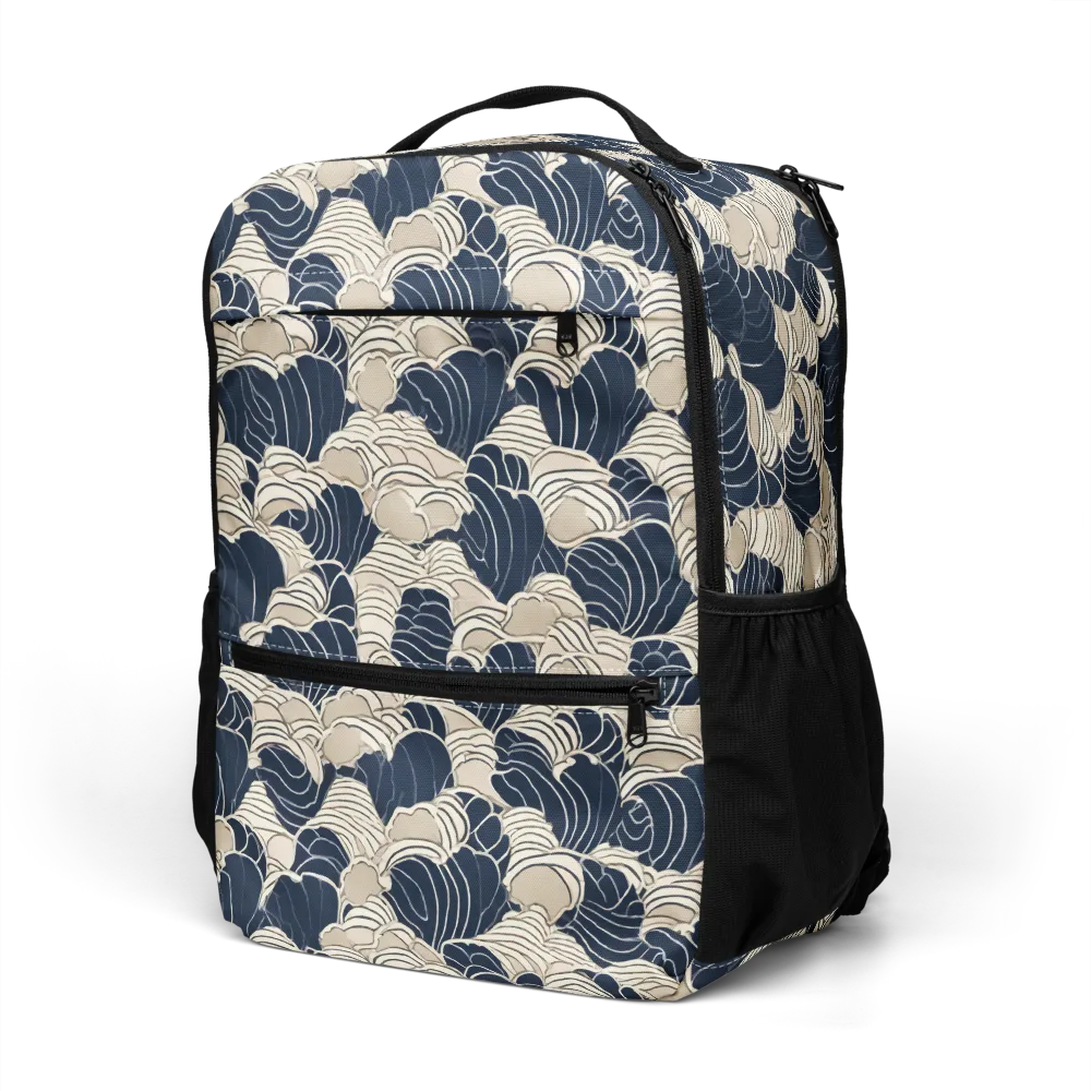 Midnight Conch on Utility Backpack — Left Front
