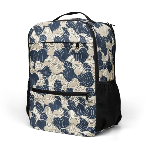 Midnight Conch on a Utility Backpack