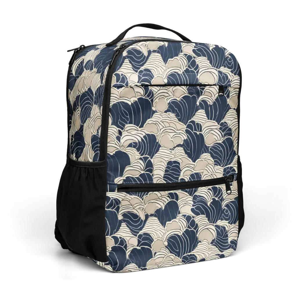 Midnight Conch on Utility Backpack — Right Front