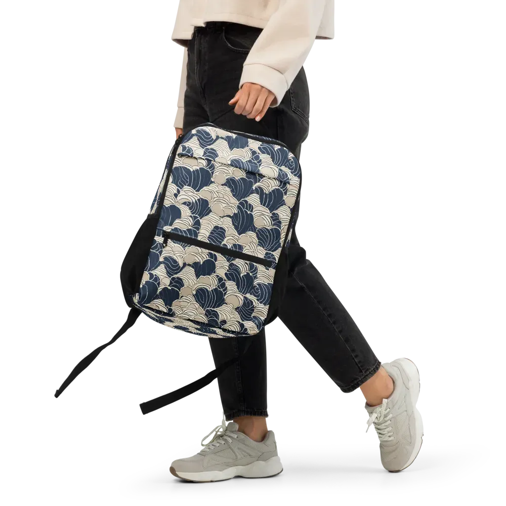 Midnight Conch on Utility Backpack — Front