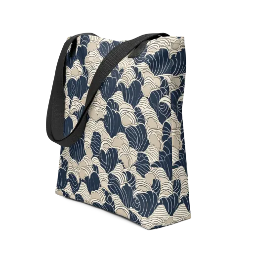 Midnight Conch on a Tote Bag