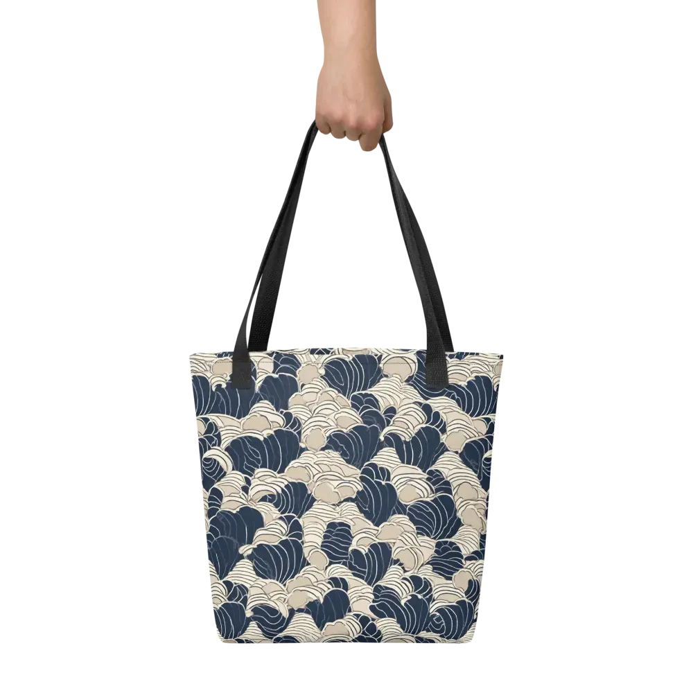 Midnight Conch on Tote Bag — Front