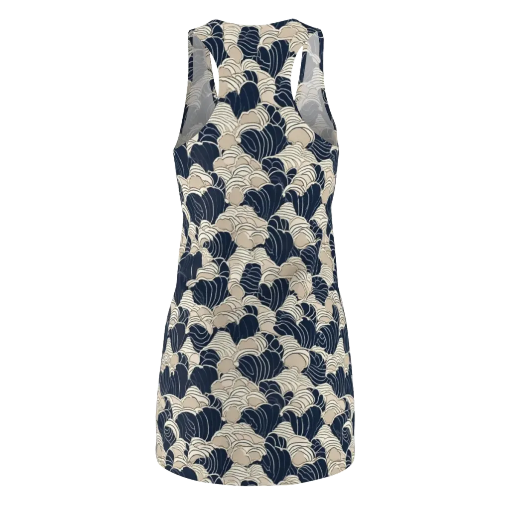 Midnight Conch on Racerback Dress — Back