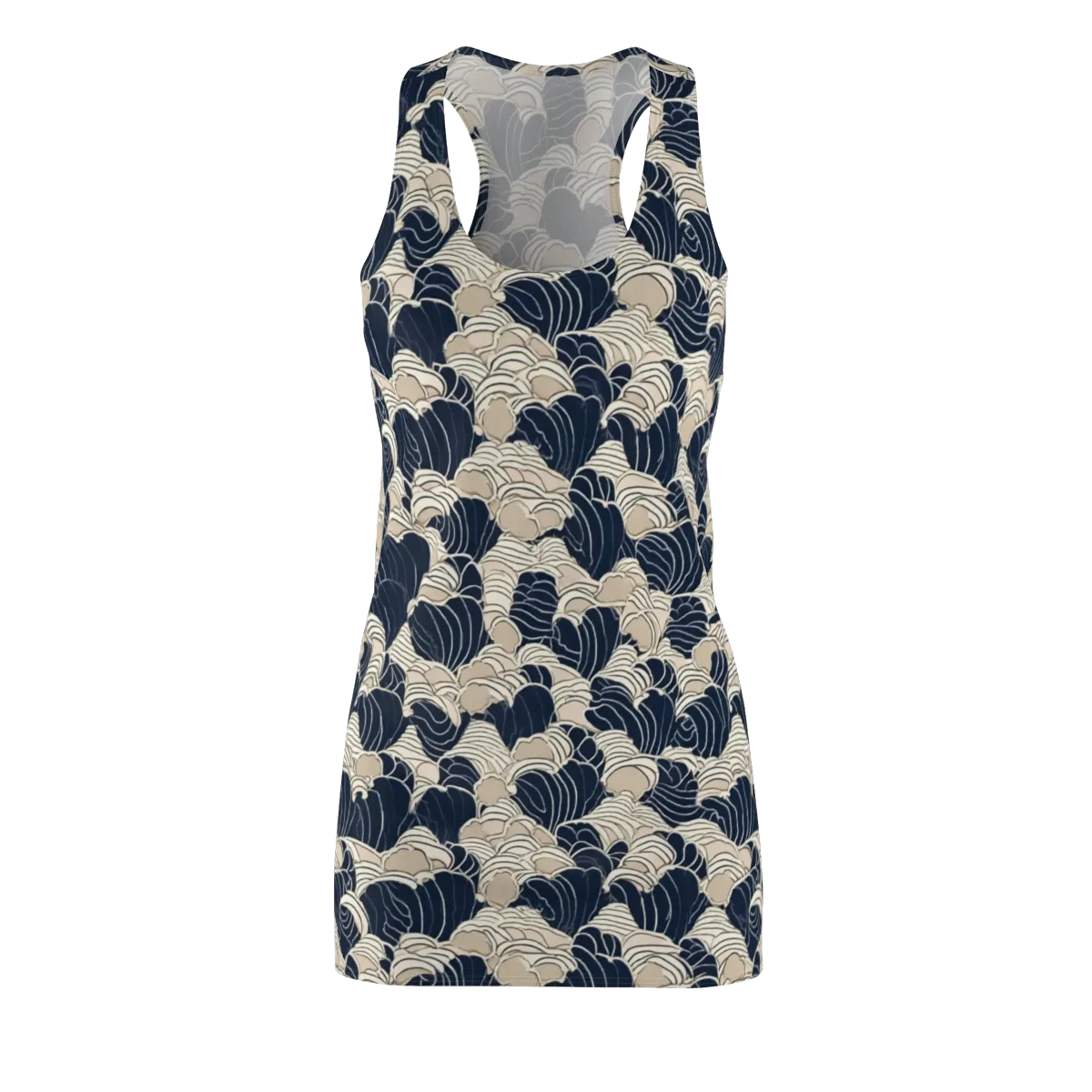 Midnight Conch on Racerback Dress — Front
