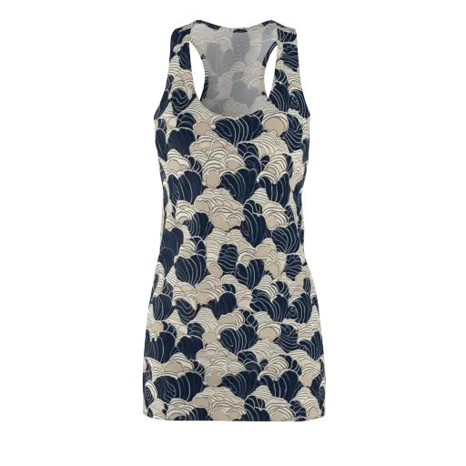 Midnight Conch on a Racerback Dress