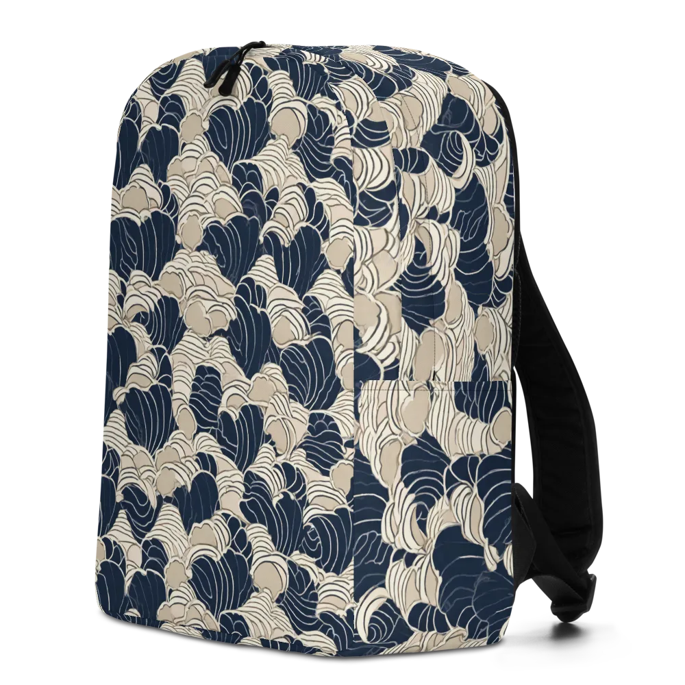 Midnight Conch on Minimalist Backpack — Left
