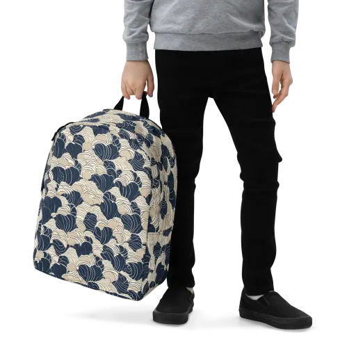 Midnight Conch on a Minimalist Backpack