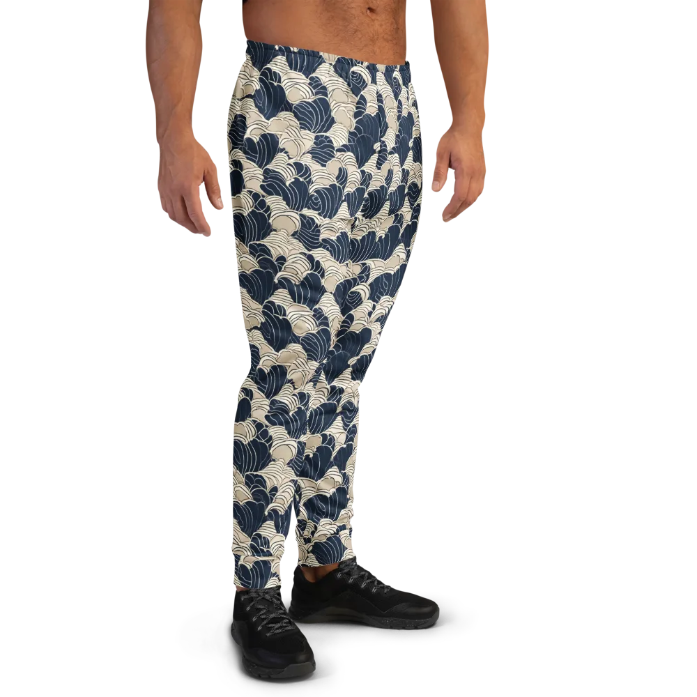 Midnight Conch on Men's Joggers — Right
