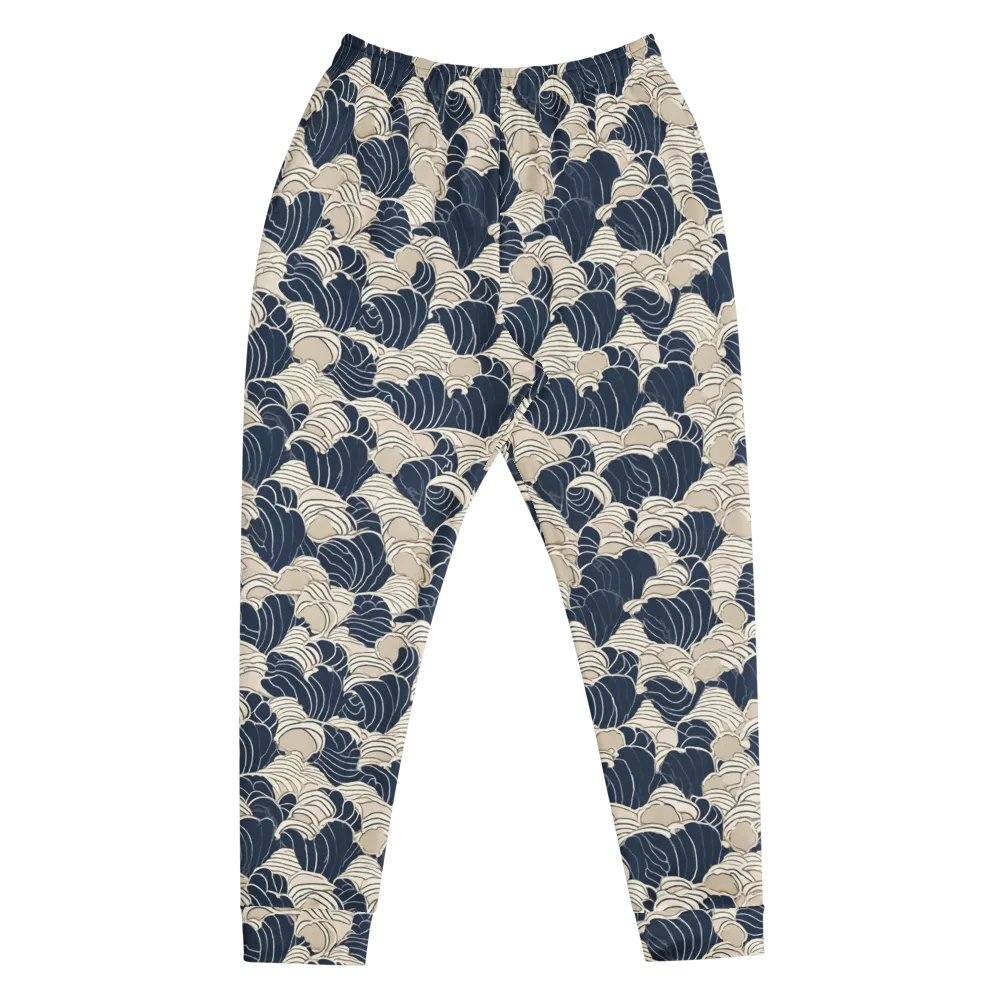 Midnight Conch on Men's Joggers — Front