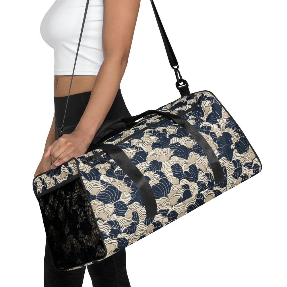 Midnight Conch on Duffle Bag — Front