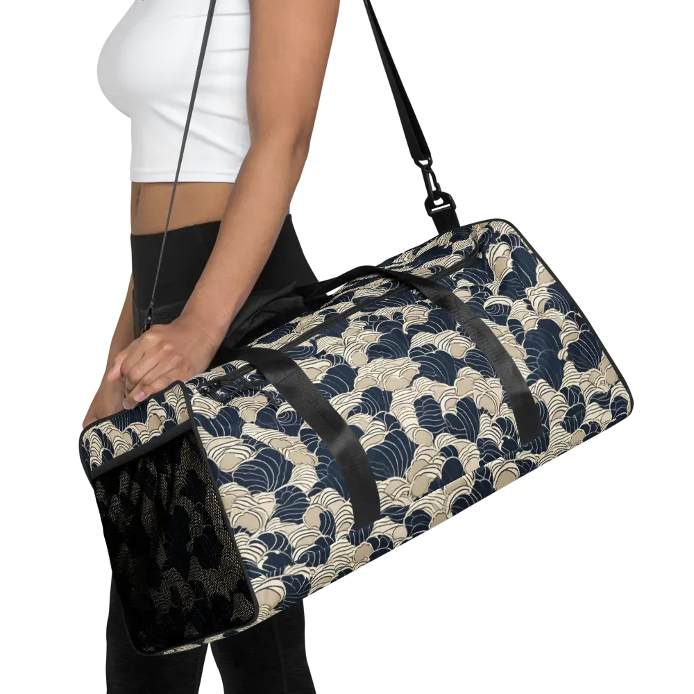 Midnight Conch on Duffle Bag — Front