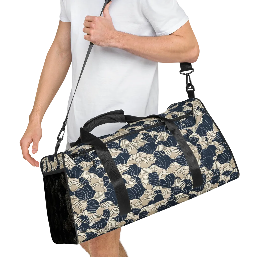 Midnight Conch on Duffle Bag — Right Front