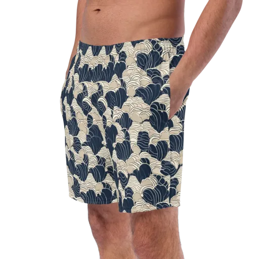 Midnight Conch on a Swim Trunks