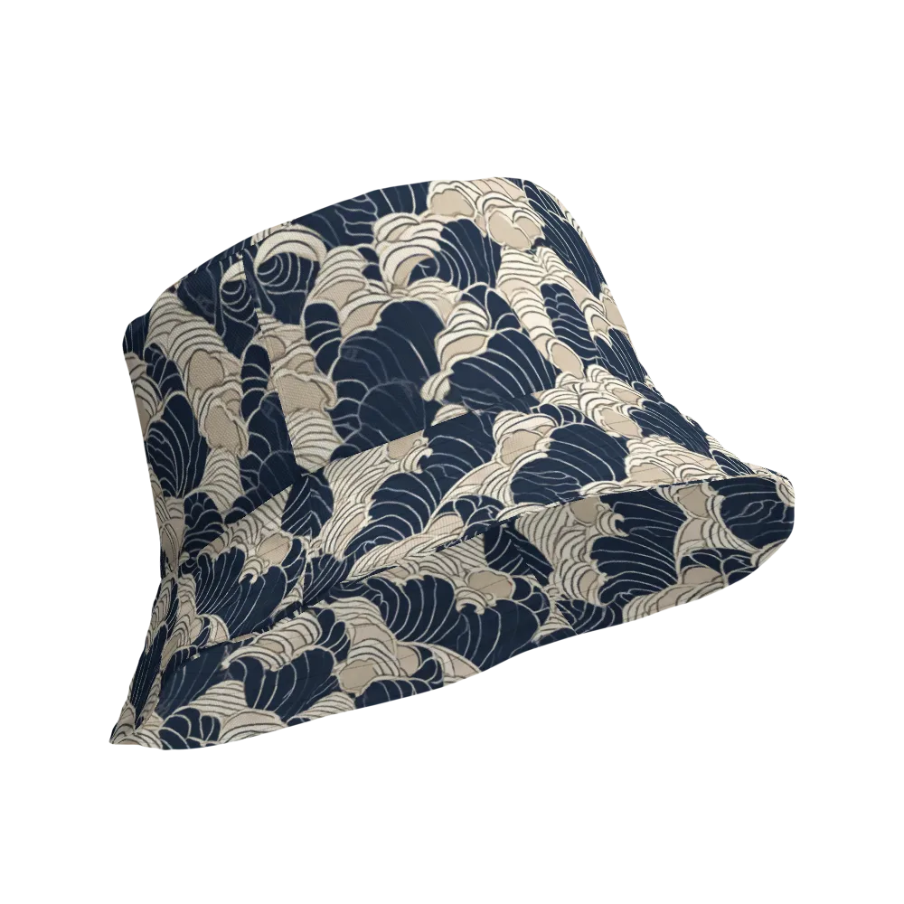 Midnight Conch on Reversible Bucket Hat — Product details Outside