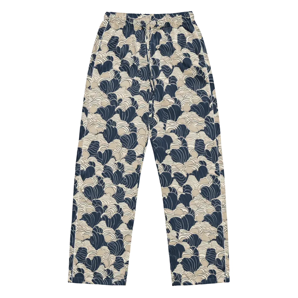Midnight Conch on Women's Pajama Pants — Front