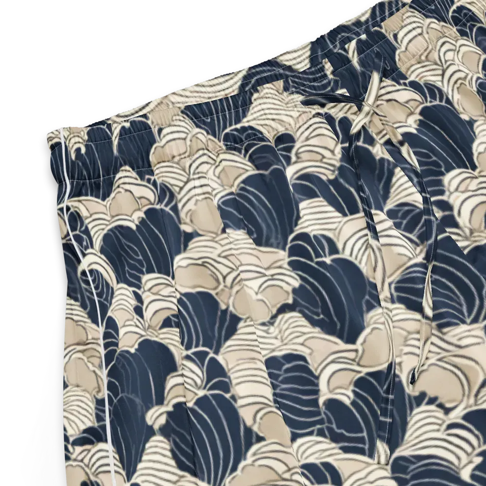 Midnight Conch on Women's Pajama Shorts — Product details