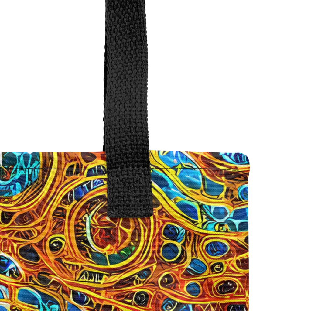 Electric Mandala on Tote Bag — Product details