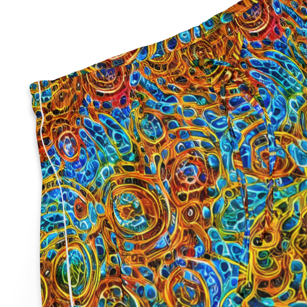 Electric Mandala on Women's Pajama Shorts — Product details