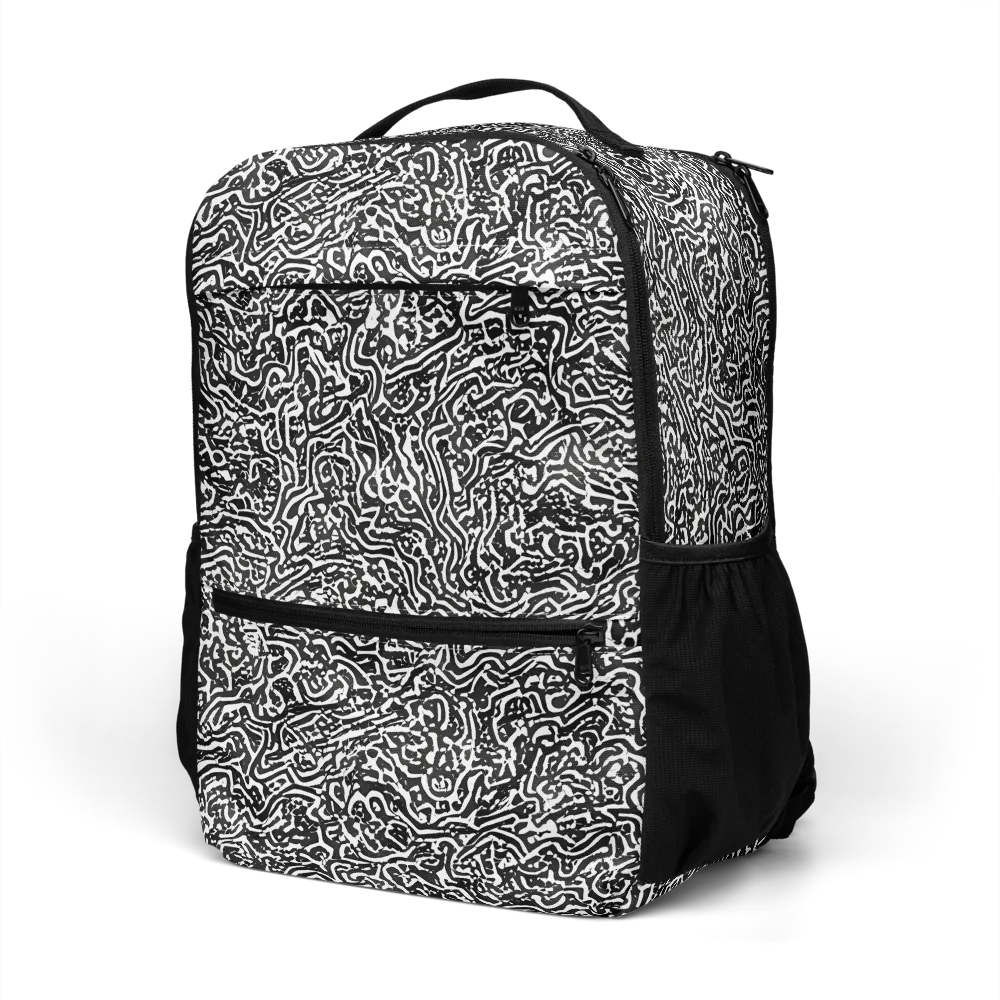 Contour Fever on Utility Backpack — Left Front