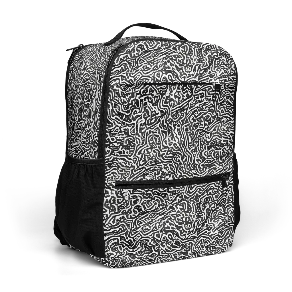 Contour Fever on Utility Backpack — Right Front