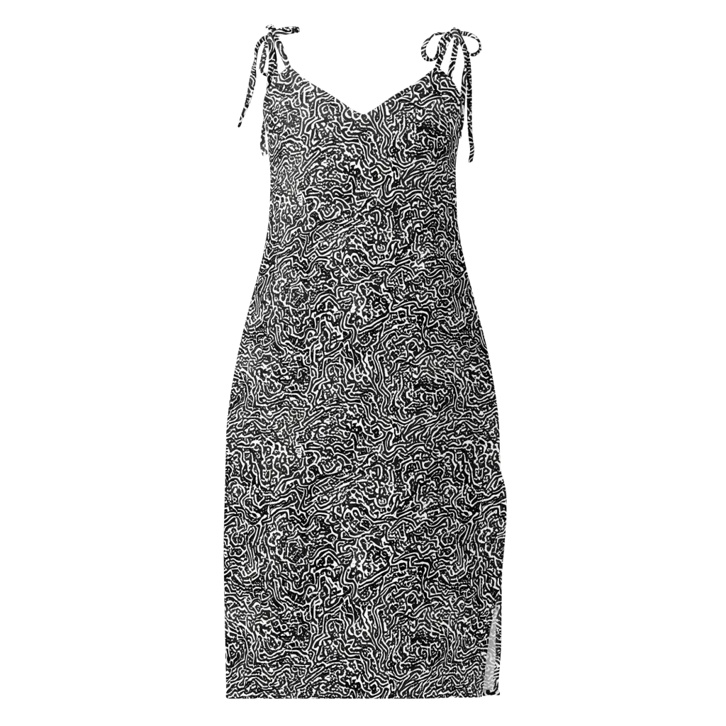 Contour Fever on Slip Dress — Front