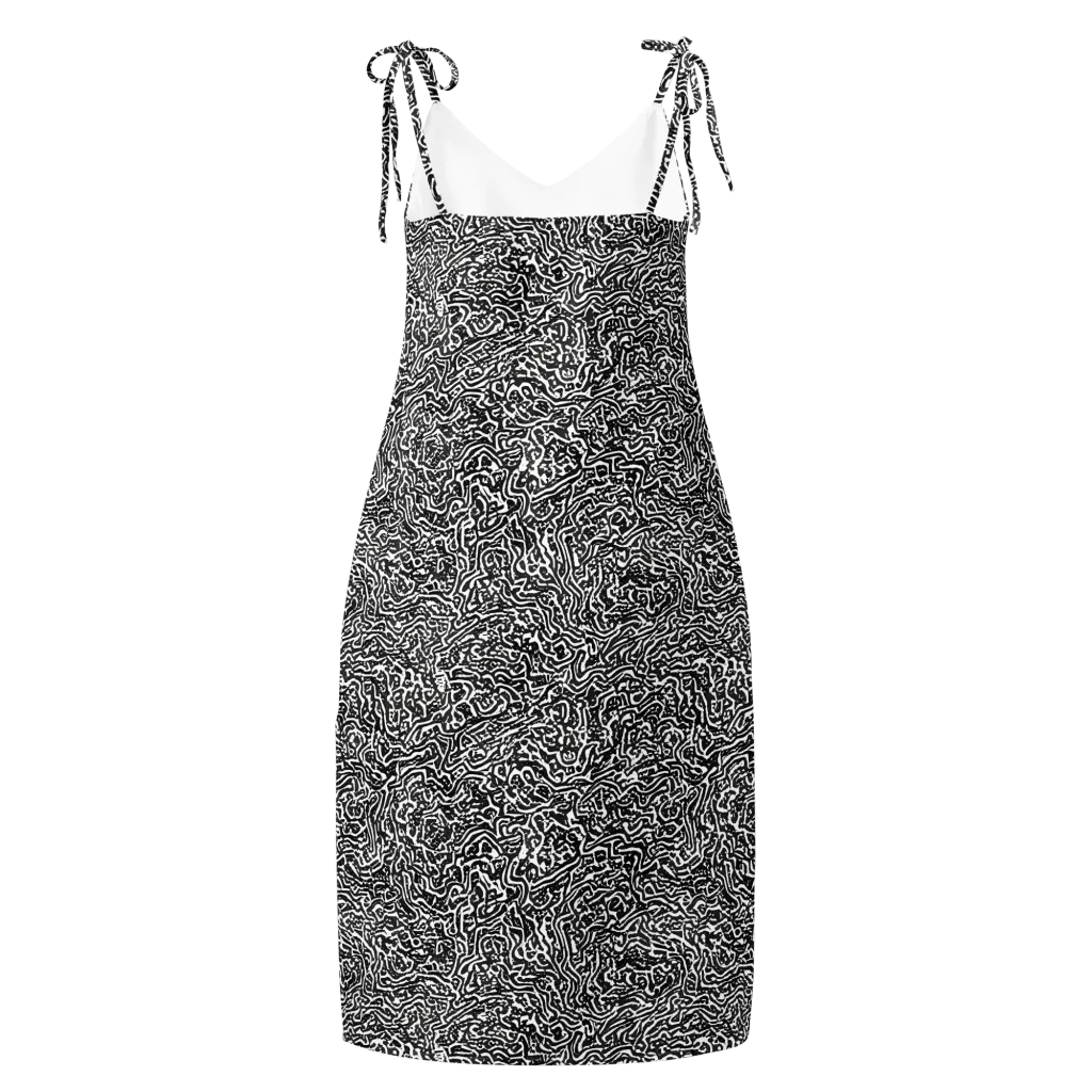 Contour Fever on Slip Dress — Back